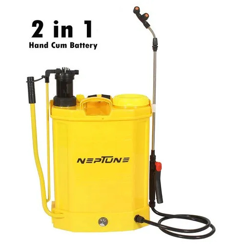 Knapsack Sprayer - 16 L Tank Capacity, 2.74 Kg Lightweight Design | Manual Hand & Battery Operated, Ideal for Highway Test
