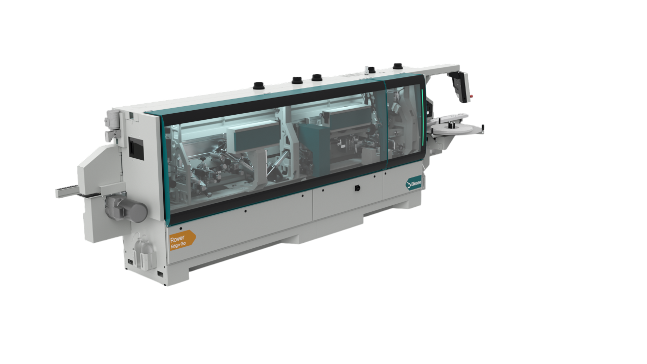 Biesse Rover Edge Go S P A14J 40 Automatic Edge Banding Machine - Color: Gray