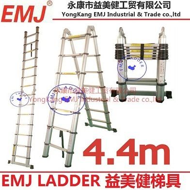 Emj 4.4m Joint Telescopic Ladder