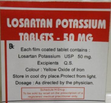 Losartan Potassium Tablet 50 MG