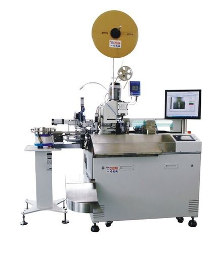 Full Automatic Terminal Crimping And Soldering Machine With Shell Wearing