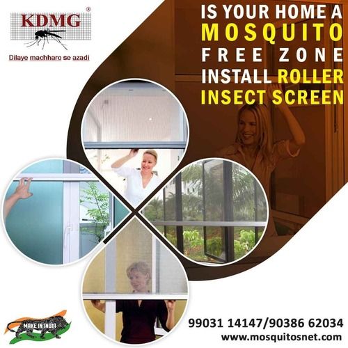 Rust Proof Mosquito Roller Insect Screen For Home