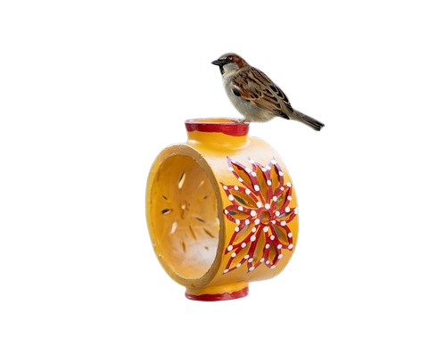 फ्लावर पॉट्स एंड प्लांटर्स व्हील थ्रोइंग बर्ड फीडर एंड होम स्टे