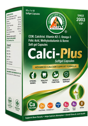 Calci Plus Tablet - Essential Bone Health Supplement, Supports Immune Function and Metabolic Balance