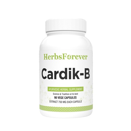 Cardio-B - Herbal Capsules for Healthy Circulation Blood Pressure Control and Brain Calmness | Benefits for Adults Supports Heart Health Reduces Headaches and Insomnia