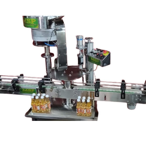 Fully Automatic Bottle Capping Machine