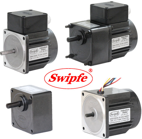 25 Watt Single Phase Induction Motor - 85x80x80mm, Black Color, Sealed Packing, Weighs 1.4kg, Durable & Reliable Performance