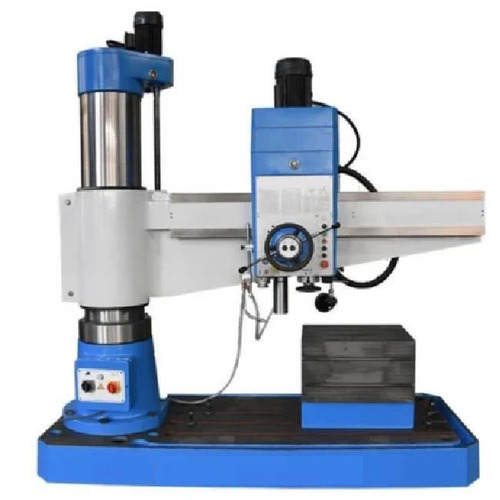Radial Drill Machine - High-precision Engineering | Ideal For Drilling, Tapping, And Reaming Large Parts