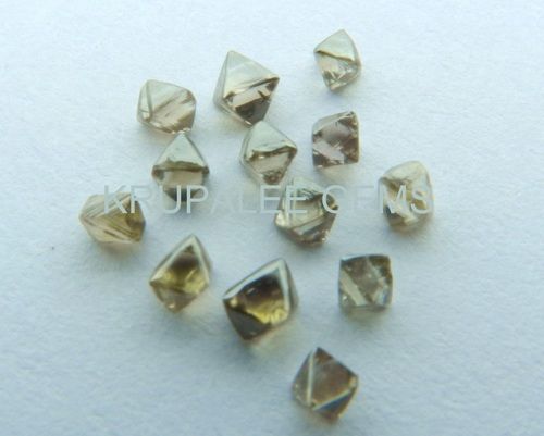 Dark Brown Crystal Octahedron Industrial Diamond