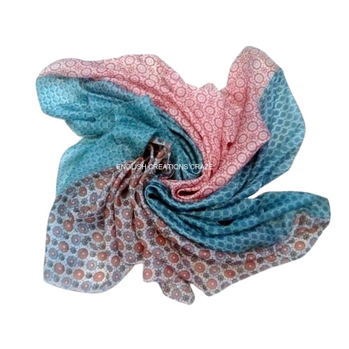 Multicolor Soft And Smooth Textured Viscose Print Scarves