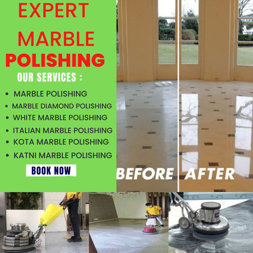 Marble Floor Polishing Services By SV Services