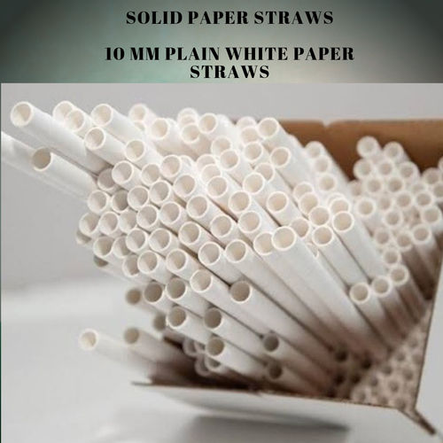 Food Graded White Paper Straw