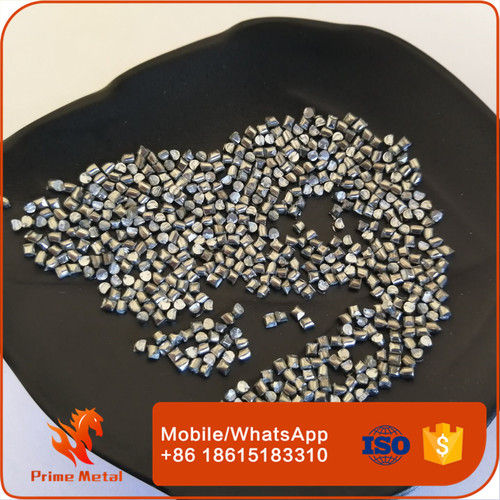 Pure Cut Wire Zinc Shot Chemical Composition: Zna Y99.9%