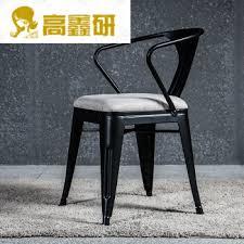 Iron Chair with Cushion