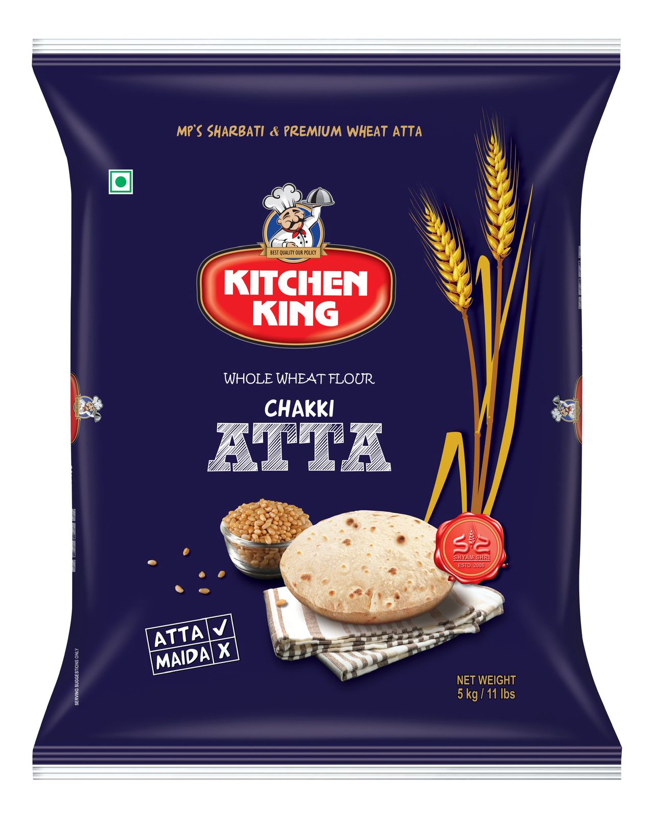 किचन किंग चक्की फ्रेश अटा