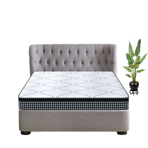 Pocket Spring Mattress - High Density Foam, Custom Size, Medium Hardness | Anti-Bacteria, Eco-Friendly, 11-Year Warranty, Pillow Top Comfort