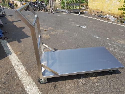 Stainless Steel Plate Trolley