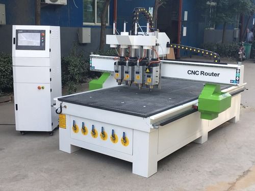 Cnc Router 1325 With Multiple Head  - Color: As Per Costomer Choice