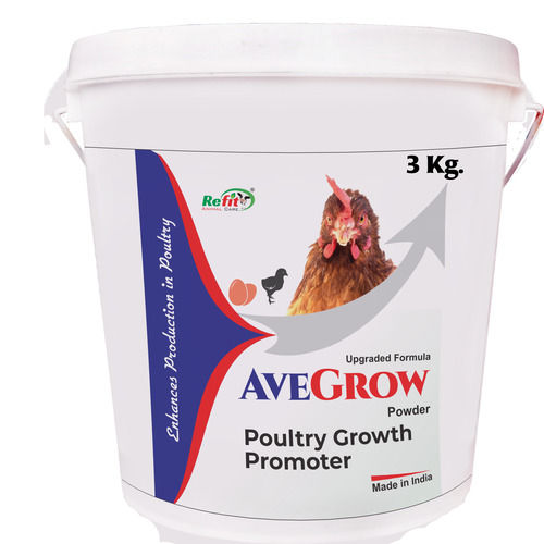 Growth Promoter Powder For Poultry & Cattle (Avegrow 3 Kg.)