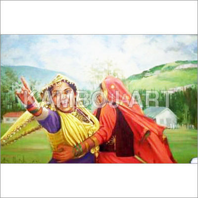 Kashmiri Oil Paintings