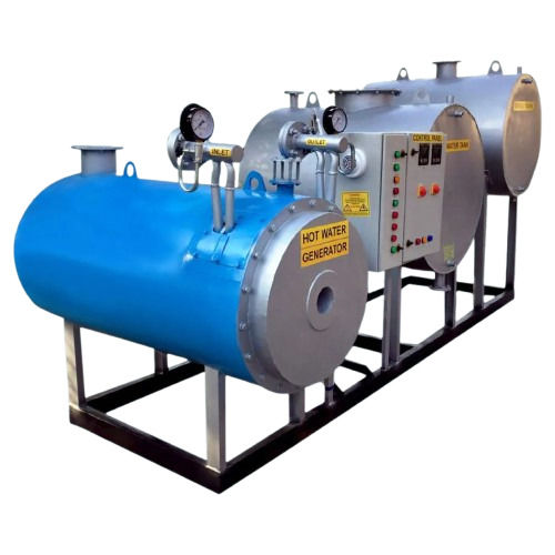 Gas Fired Hot Water Generator - Color: Blue