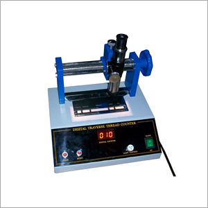 Traverse Thread Counter For Fabric Testing