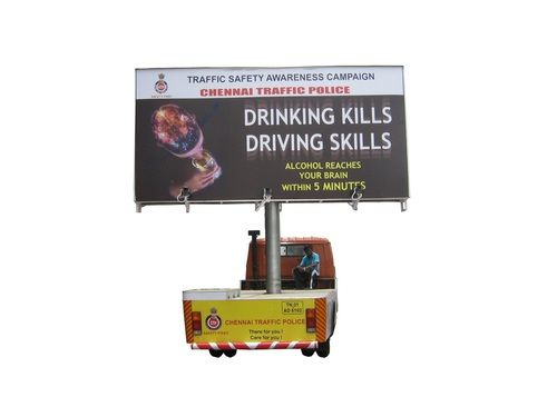 Hydraulic Mobile Truck Advertisements