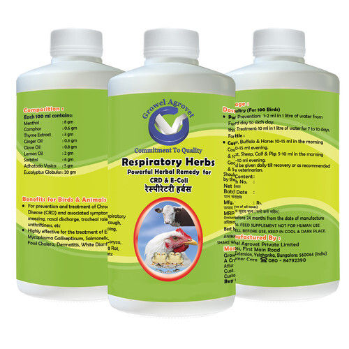 CRD and E Coli Medicine for Poultry