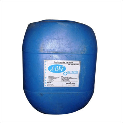 Demineralized Water ( Returnable) Additives: Na