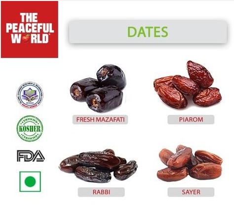Common High Nutrition Dried Dates
