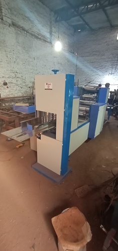 Blue And White Paper Napkin Making Machines