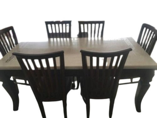 Eco-Friendly Wooden Dining Table Set