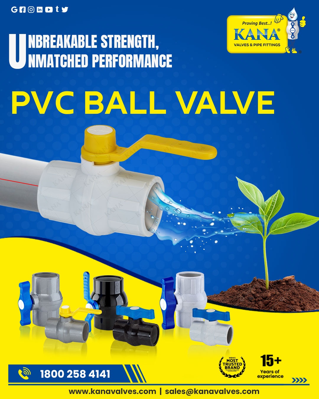 Fine Agriculture Pvc Ball Valve