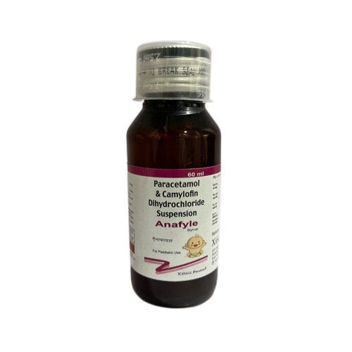 Anafyle Paracetamol And Camylofin Dihydrochloride Suspension Syrup for Pediatric Use