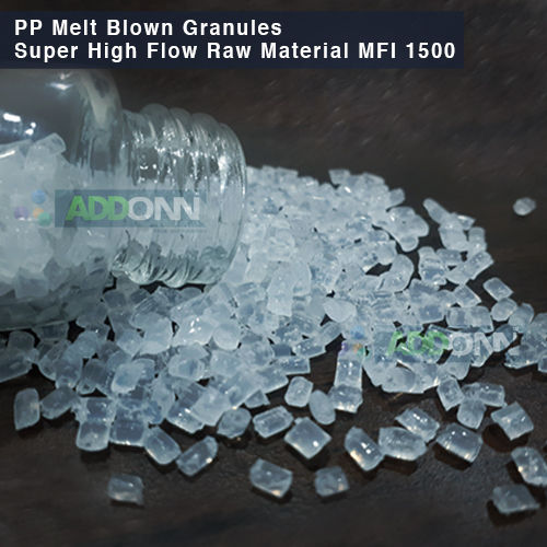 Natural Polypropylene Granules For Face Mask Melt Blown Fabric Mfi1500