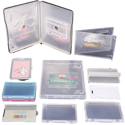 Crack Resistant Transparent Plastic Case in Various Sizes