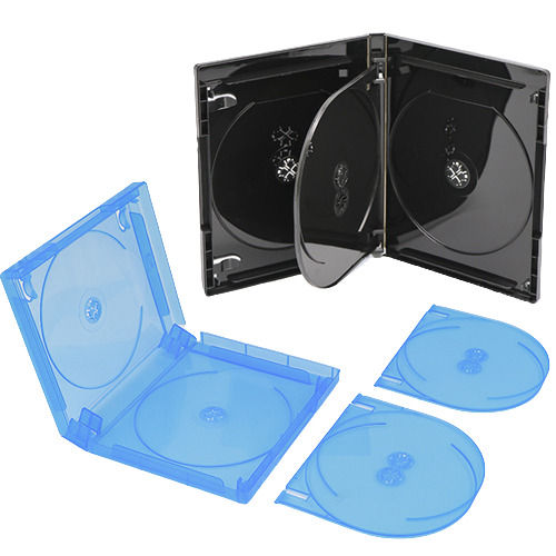 Crack Resistant PP Blu Ray CD DVD-R Case with Excellent Finish