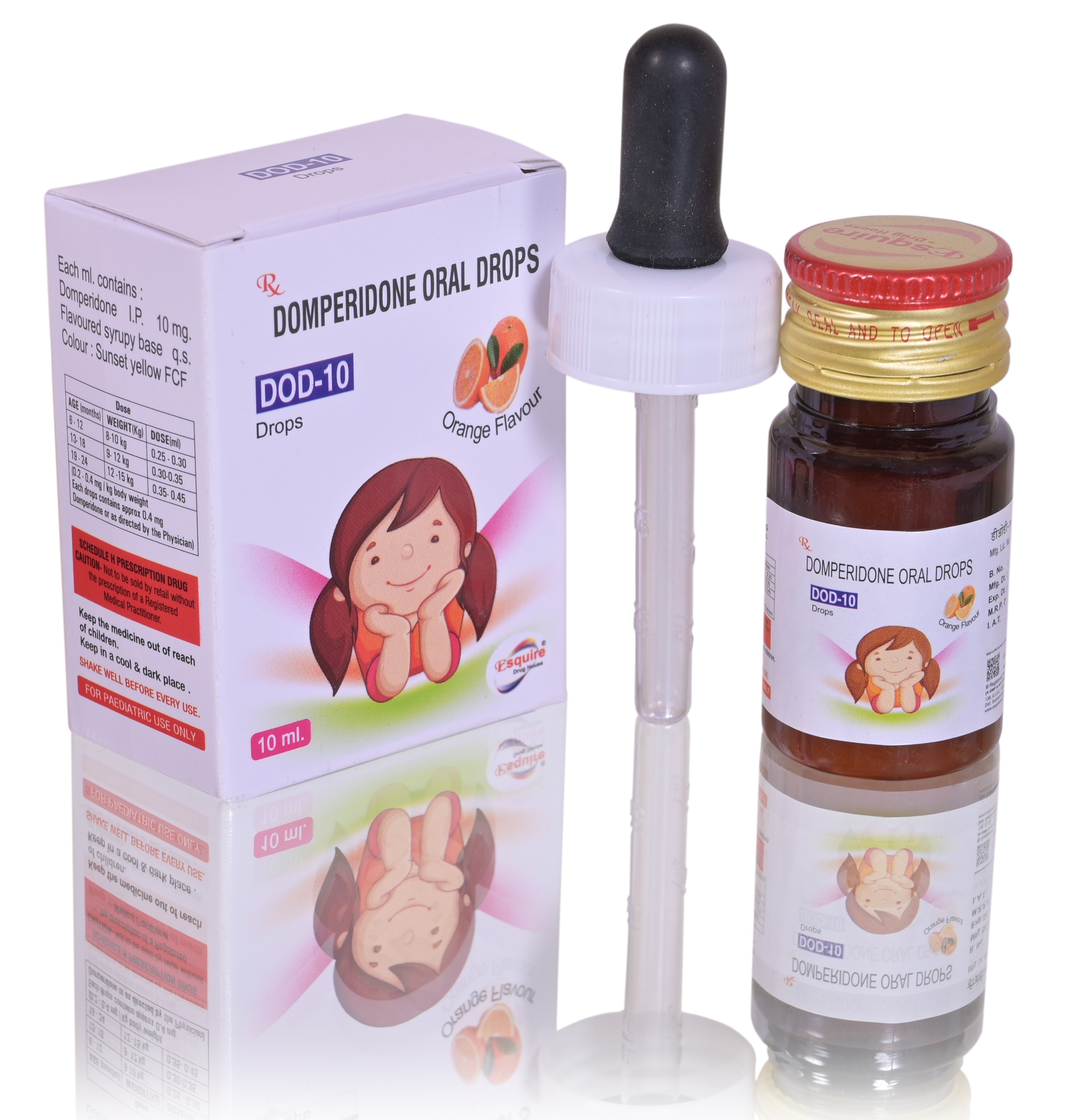 Domperidone - 10mg/mL Drops | Alleviates Nausea, Improves Digestion, Enhances Stomach Movement