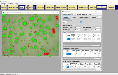 Metallurgical Image Analysis Software By METNATION TECHNOLOGIES