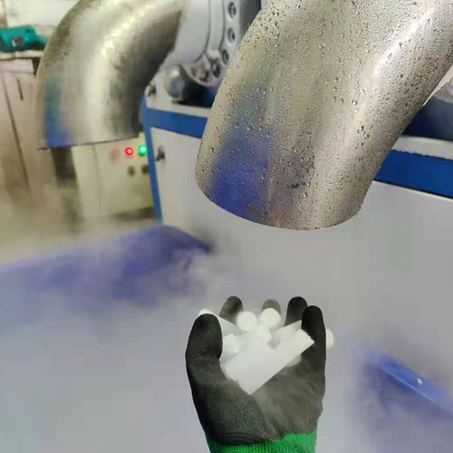 Electric Wantong Dry Ice Making Machine With Production Capacity Of