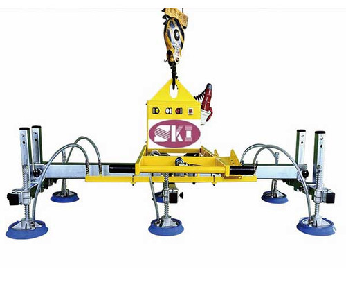 सुरक्षित और एर्गोनॉमिक रूप से वैक्यूम लिफ्टर्स आवेदन: शीट की क्षैतिज लिफ्टिंग