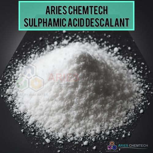 Sulphamic Acid Descalant - 98% Purity | White, Water Soluble, Ideal for Metals and Ceramics, Perfect for Boiler and Cooling Tower Applications