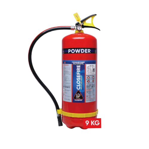 Multi-Purpose Fire Extinguisher - Steel, 1-5kg Capacity | Fast Charging, High Pressure, Lightweight, 20-30 M Jet Length