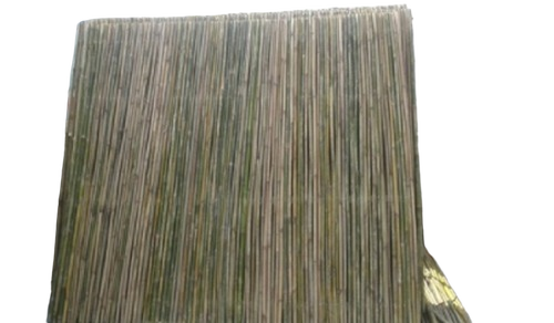 Bamboo Fencing - Durable 10-20mtr Length, Brown Waterproof Finish | Easily Assembled for Industries and Stadiums
