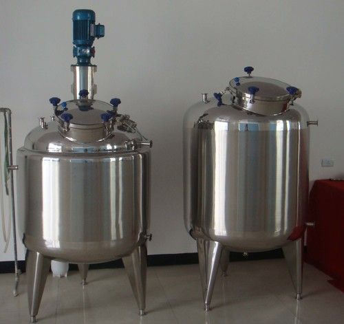 Metal Horizontal And Vertical Two Liquid Mixing Tank For Chemical Storage