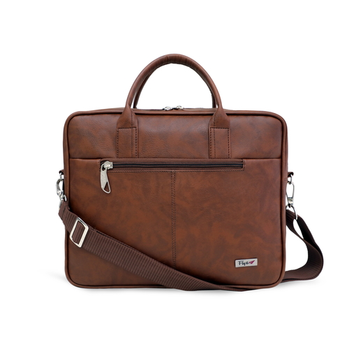 Tan Brown Colour Durable Laptop Bag Of2517