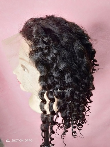 Black Curly Indian Human Hair Wig at Best Price in Kanpur | Flavica Exports  Private Limited