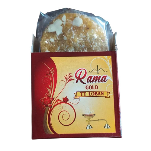 Low Smoke Pure And Smooth Balsamic Fragrance TT Loban Guggal Dhoop For Pooja - Solid Form, 10-20 Minutes Burning Time | Eco-Friendly, Non-Stick, Aromatic