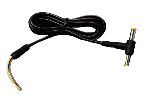 T Shape DC Lead Cable - PVC Insulation Material, Black Jacket Color | High Temperature Resistance, Electric Shock Protection, Customizable Sizes