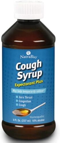 Natra Bio Homeopathy Adult Cough Syrup Expectorant Plus Health Supplements